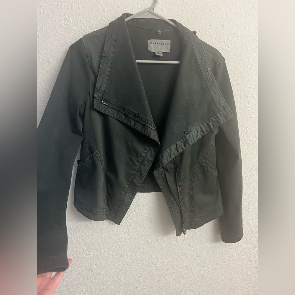 Marraskech Jacket Faravel Moto Crop Anthropologie